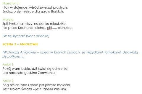 Boże Narodzenie - scenariusze, opowiadania, itp.