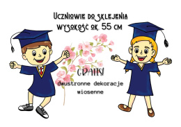 UCZNIOWIE - wys. około 55 cm