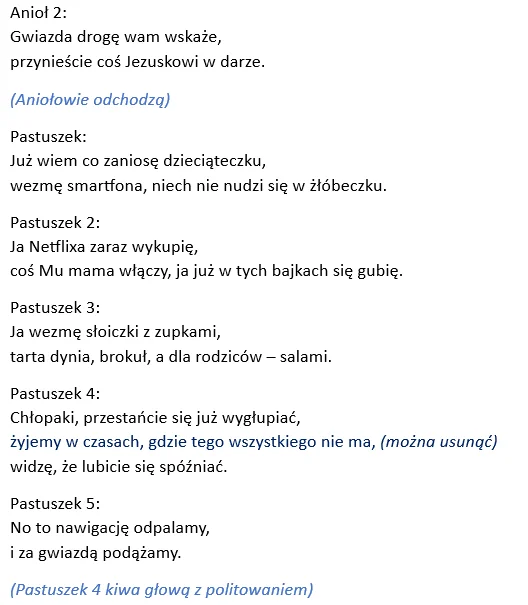 Jasełka na wesoło - scenariusz przedstawienia (PDF) - obrazek 3