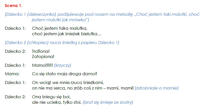 Magia Świąt - kiedy dobro zwycięża - scenariusz przedstawienia (PDF) - obrazek 2
