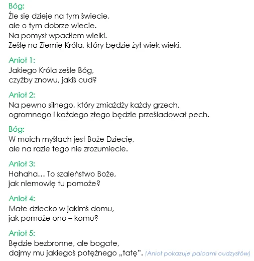 Światło, które narodziło się w Betlejem - scenariusz przedstawienia (PDF) - obrazek 2